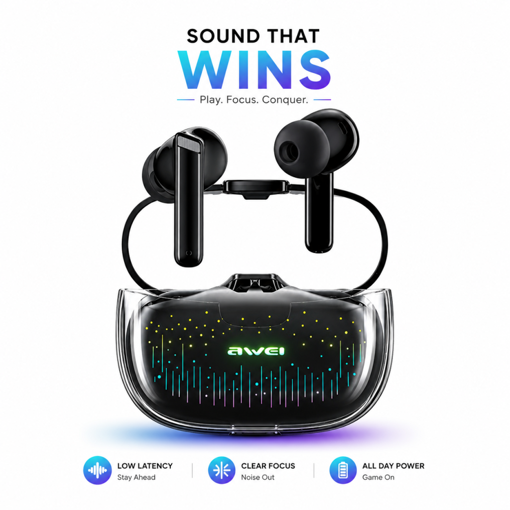 Awei T52 ANC True Wireless Earbuds