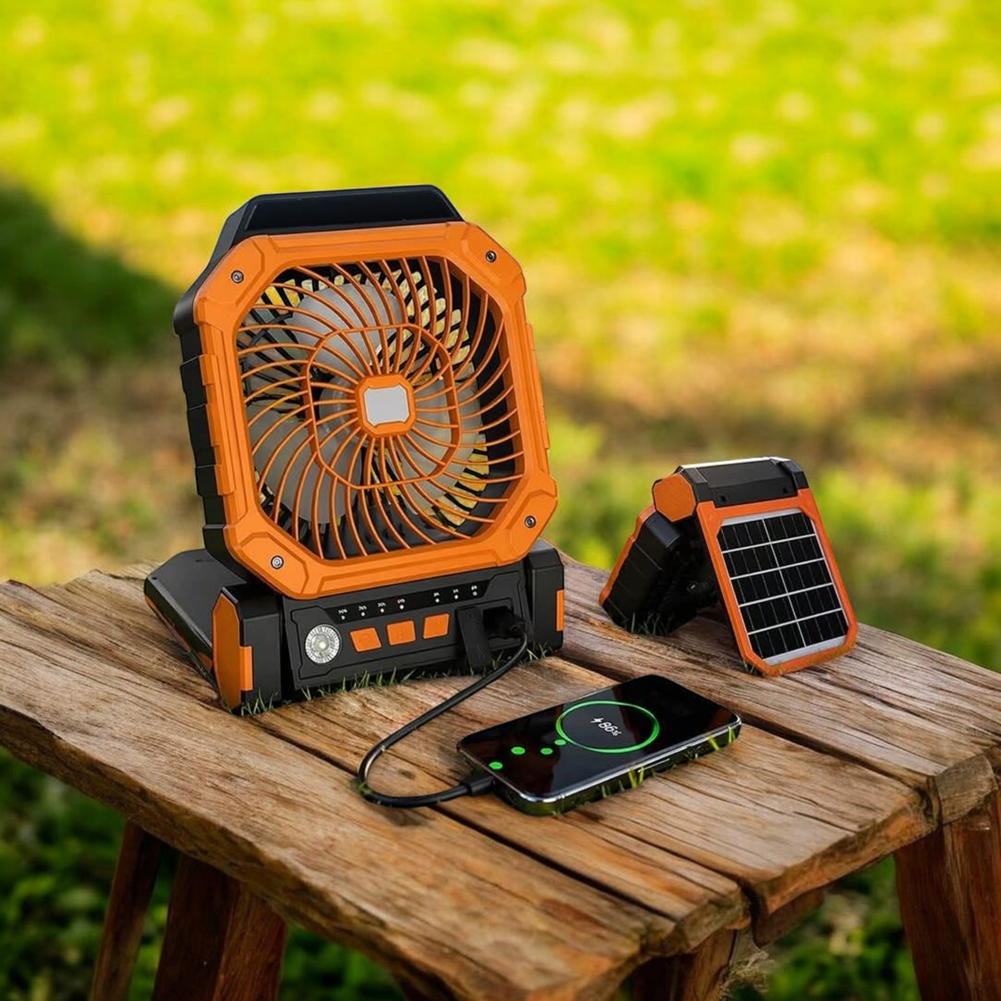 X16 Solar Outdoor Fan - Image 3