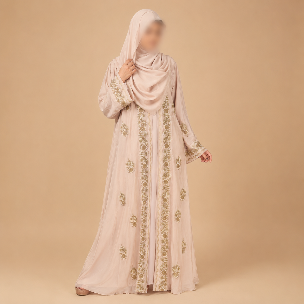 Premium Zafran Felix Luxury Abaya - Image 2