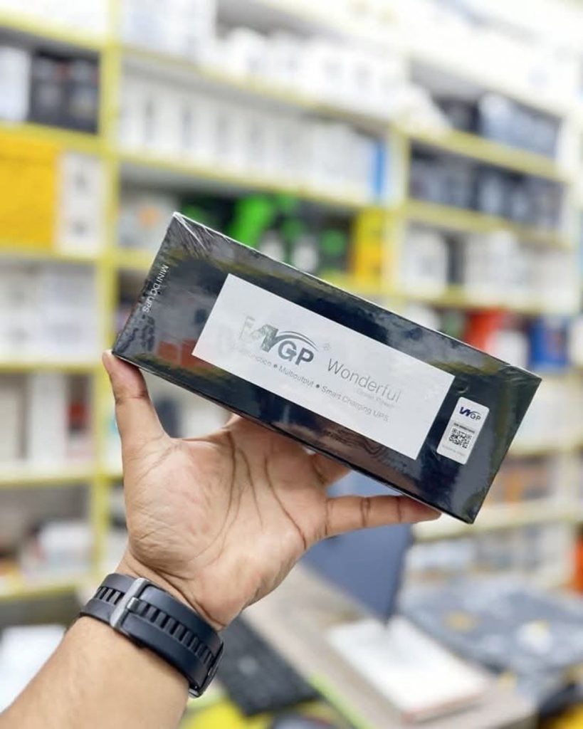WGP Mini UPS 10400mAh | Router & ONU Backup | 5V/9V/12V