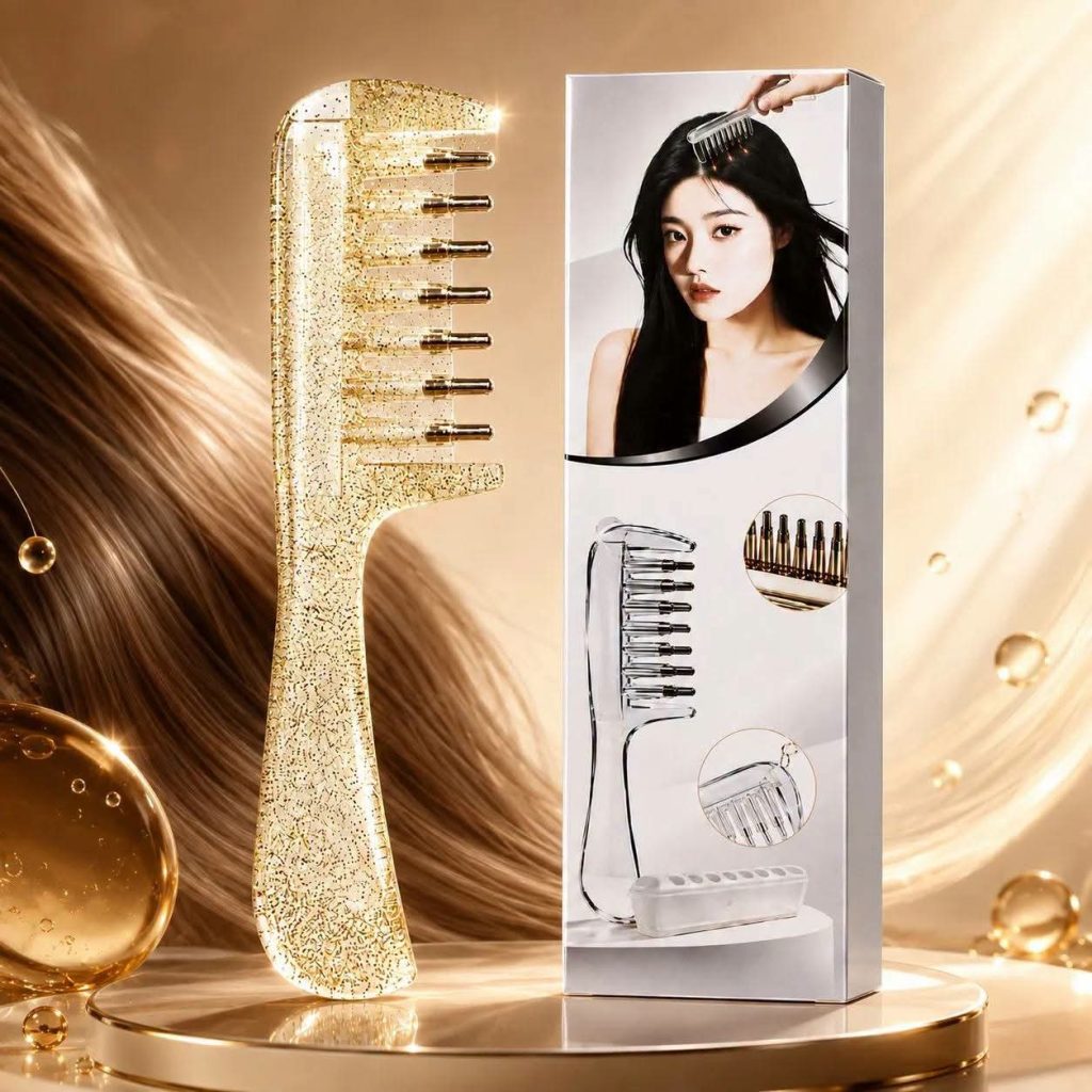 Scalp Applicator Comb – চুলে তেল বা সিরাম লাগানো এখন আরও সহজ
